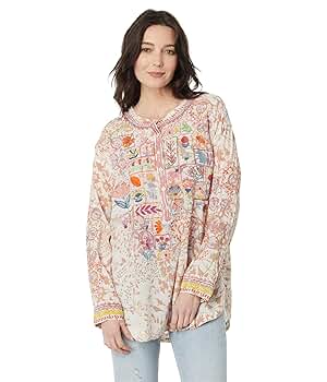 Amazon.com: Johnny Was Zinnia Tunic Multi SM : Clothing